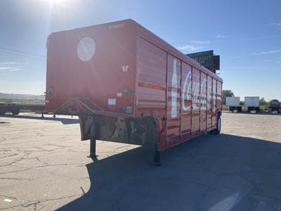 CENTENNIAL 35x96 Single Axle Steel Beverage Trailer - Air Ride, Fixed Axle