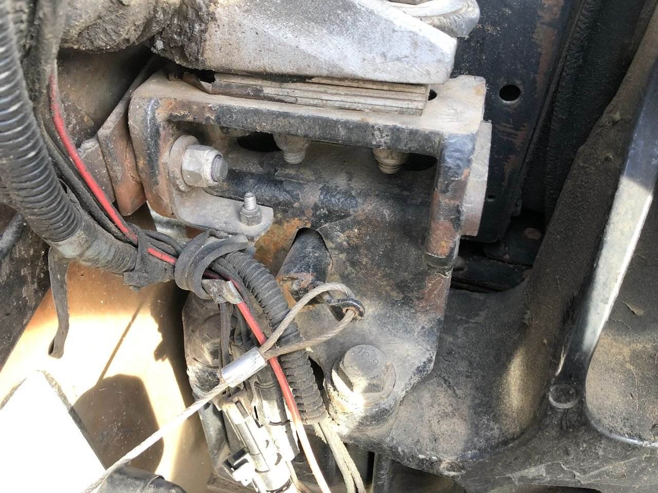 2005 (Used) Kenworth T600 Type Tow Hook Bracket Tow Hook RECEIVER/Bracket, Bolts Above Frame