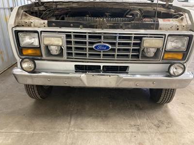Ford F-350 Front Bumper for a Ford E350 Cube Van