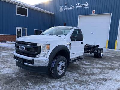 Ford F-550 Single Axle Cab & Chassis Truck - 6.7L POWER STROKE, 330HP, 10 Speed Automatic