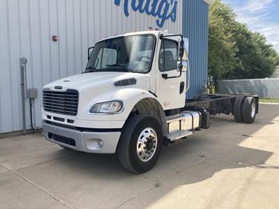 Freightliner M2 106 Single Axle Cab & Chassis Truck - Cummins, 300HP, 6 Speed Allison Hs Automatic