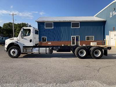 Freightliner M2 106 Tandem Axle Cab & Chassis Truck - Cummins, 350HP, 6 Speed Allison Hs Automatic