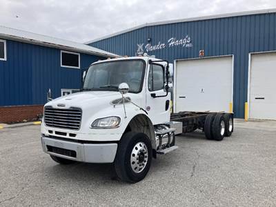 Freightliner M2 106 Tandem Axle Cab & Chassis Truck - Cummins, 350HP, Automatic