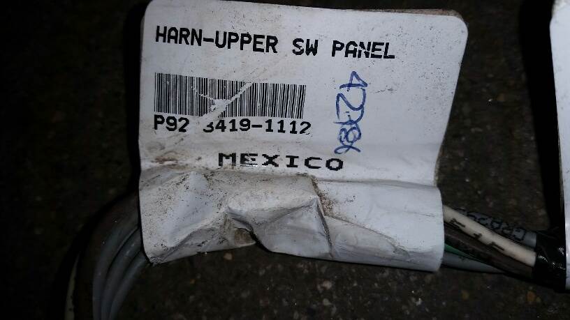 2010 Kenworth T660 Cab Wiring Harness For Sale | Spencer, IA