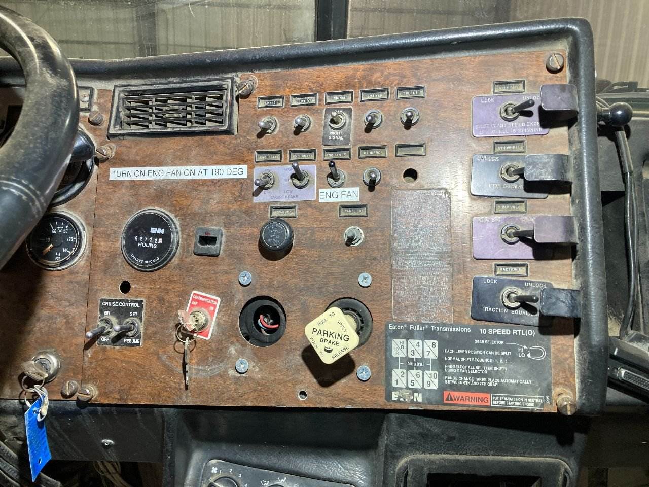 1995 Peterbilt 378 Dash Panel For Sale Sioux Falls, SD 25218906