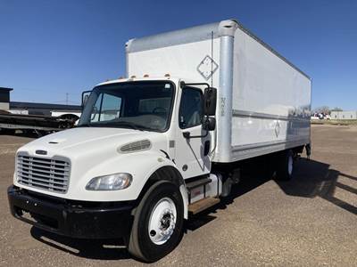 Freightliner M2 106 26 ft Box Truck - 220HP, 6 Speed Allison Rds Automatic, Roll up Door, Liftgate