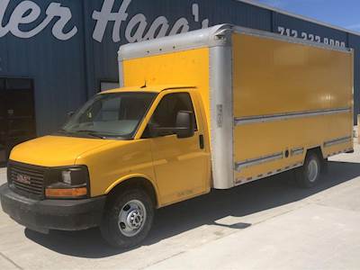 gmc savana 3500 box truck for sale