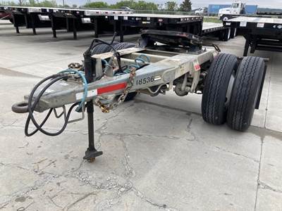 Hyundai Single Axle Steel Dolly Trailer - Spring, Fixed Axle