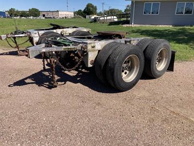 Manac Tandem Axle Steel Dolly Trailer - Air Ride, Fixed Axle