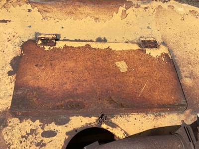 (Used) Misc Equ Other Color: Yellow Location: Rear Type: Access Top Mounted Engine Access Door Only, Some Rust