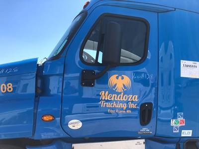 Freightliner Cascadia Front Door Assembly