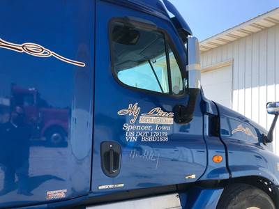 Freightliner Cascadia Front Door Assembly