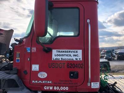 Mack CXU Front Door Assembly