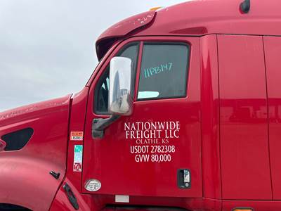 Peterbilt 387 Front Door Assembly