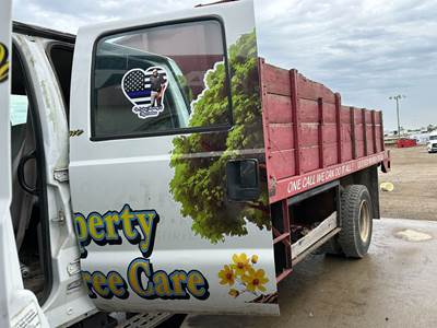 Ford F-650 Rear Door Assembly for a Ford F650