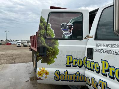 Ford F-650 Rear Door Assembly for a Ford F650