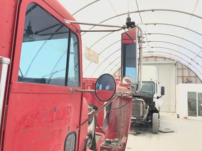 Freightliner FLD112 Door Mirror