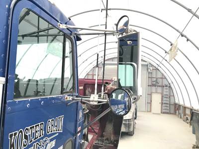 Freightliner FLD112 Door Mirror