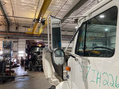 International 4700 Door Mirror