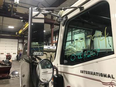 International 9200 Door Mirror