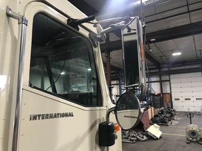 International 9400 Door Mirror