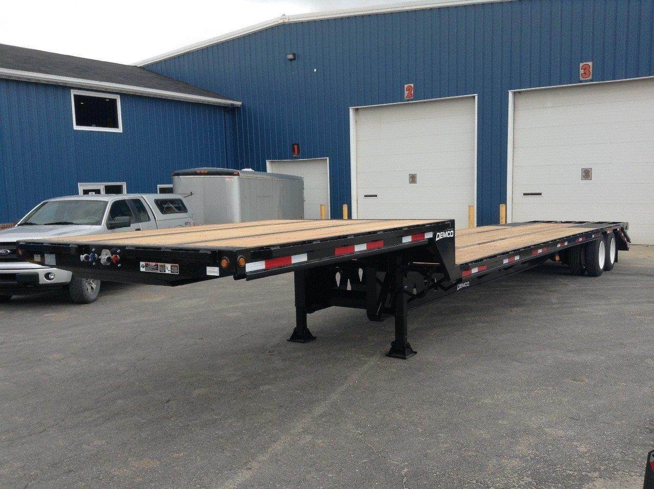 2024 Demco 45x102 Steel Drop Deck Trailer Spring, Fixed Axle For Sale