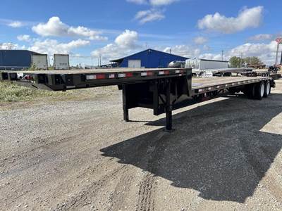 Dorsey 45x102 Steel Drop Deck Trailer - Spring, Fixed Axle