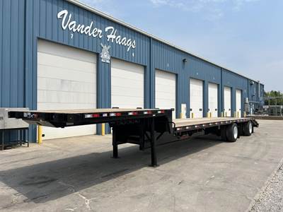 Dorsey 48x102 Steel Drop Deck Trailer - Air Ride, Spread Axle