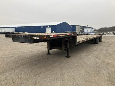 Fontaine 48x102 Steel Drop Deck Trailer - Air Ride, Spread Axle