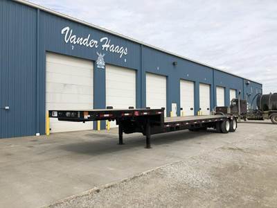 Neville 40x102 Steel Drop Deck Trailer - Spring, Fixed Axle