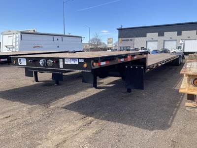 Neville 53x102 Steel Drop Deck Trailer - Air Ride, Fixed Axle