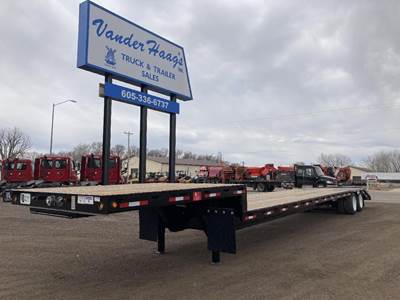 Neville 53x102 Steel Drop Deck Trailer - Air Ride, Fixed Axle