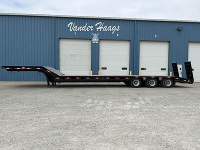 Neville 47x102 Tri Axle Steel Drop Deck Trailer - Spring, Fixed Axle