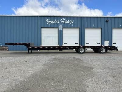 Neville 53x102 Steel Drop Deck Trailer - Air Ride, Spread Axle