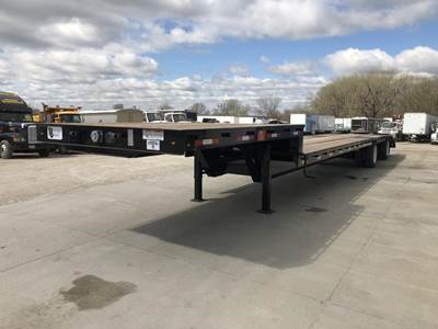 Neville CONSTRUCTION BEAVER-TAIL (3 RAMPS) Drop Deck Trailer