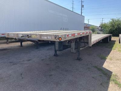 Reitnouer 53x102 Aluminum Drop Deck Trailer - Air Ride, Sliding Spread Axle