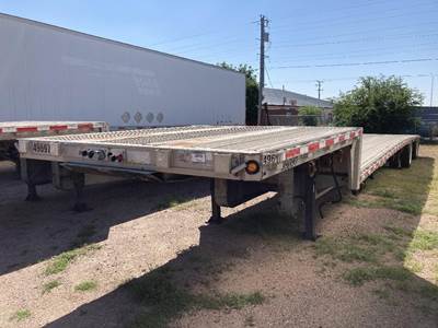 Reitnouer 53x102 Aluminum Drop Deck Trailer - Air Ride, Sliding Spread Axle