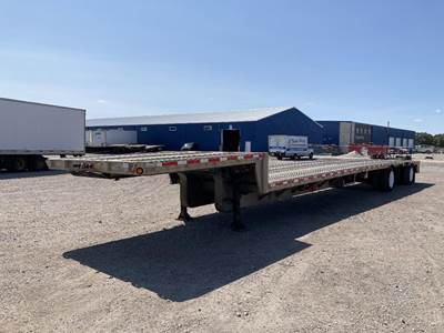 Reitnouer 53x102 Aluminum Drop Deck Trailer - Air Ride, Sliding Spread Axle