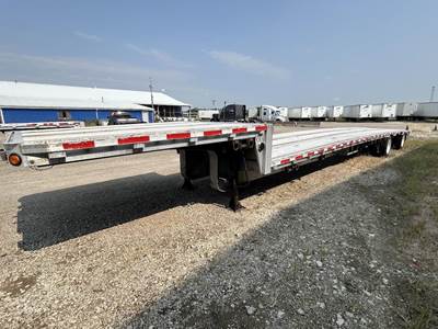 Reitnouer 53x102 Aluminum Drop Deck Trailer - Air Ride, Sliding Spread Axle
