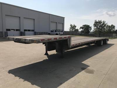 Reitnouer 53ft Drop Deck Trailer - Air Ride, Sliding Spread Axle