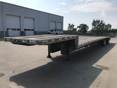 Reitnouer 53ft Drop Deck Trailer - Air Ride, Sliding Spread Axle