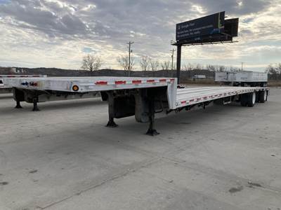Reitnouer 53x102 Aluminum Drop Deck Trailer - Air Ride, Sliding Spread Axle