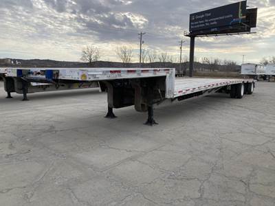 Reitnouer 53x102 Aluminum Drop Deck Trailer - Air Ride, Sliding Spread Axle