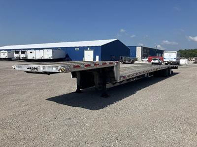 Reitnouer 53x102 Aluminum Drop Deck Trailer - Air Ride, Sliding Spread Axle