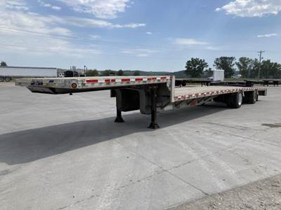 Reitnouer 53x102 Aluminum Drop Deck Trailer - Air Ride, Spread Axle