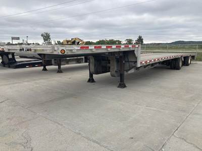 Reitnouer 53x102 Aluminum Drop Deck Trailer - Air Ride, Spread Axle