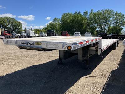 Reitnouer DropMiser 53x102 Aluminum Drop Deck Trailer - Air Ride, Sliding Spread Axle
