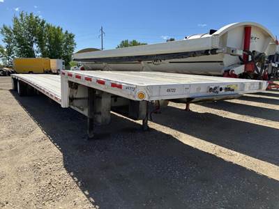 Reitnouer DropMiser 53x102 Aluminum Drop Deck Trailer - Air Ride, Sliding Spread Axle