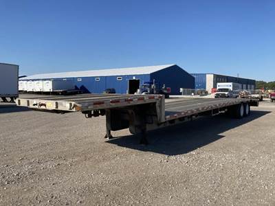 Reitnouer DropMiser 53x102 Aluminum Drop Deck Trailer - Air Ride, Sliding Spread Axle
