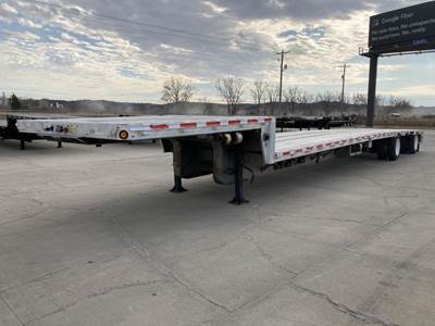 Reitnouer DropMiser 53x102 Aluminum Drop Deck Trailer - Air Ride, Sliding Spread Axle